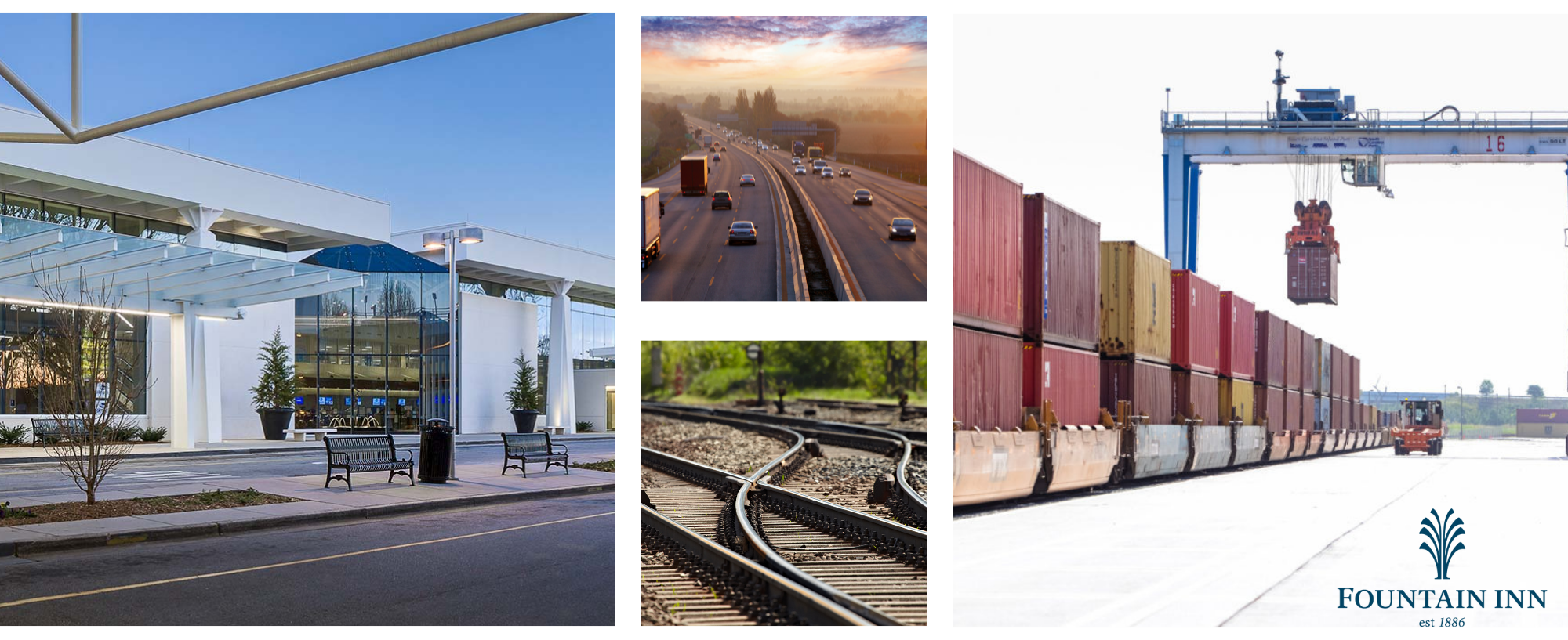 Blue and Green Blobs Modern Tech Corporate X-Frame Banner (83 x 12 in) (Facebook Post) (1)